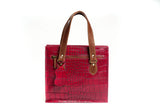 Atria Red Croco bag