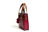 Atria Red Croco bag