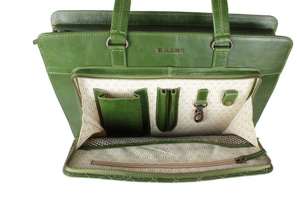 Forest Green Laptop Bag