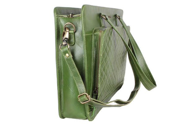 Forest Green Laptop Bag