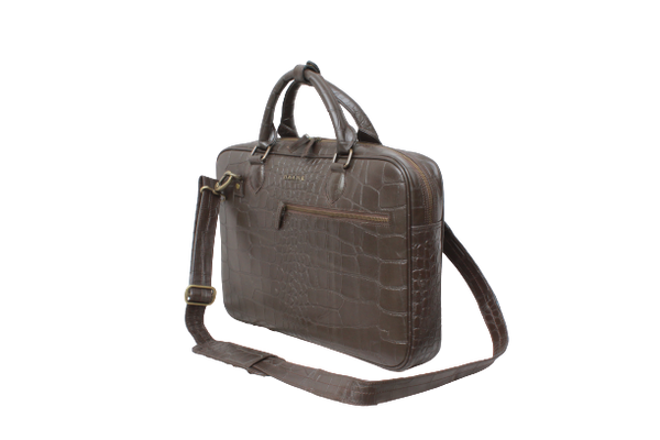 Workbag Brown Croco