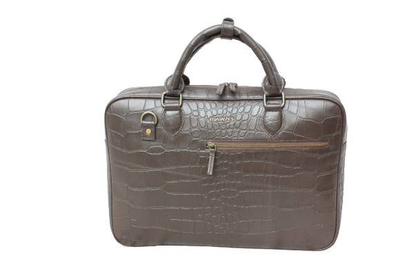 Workbag Brown Croco