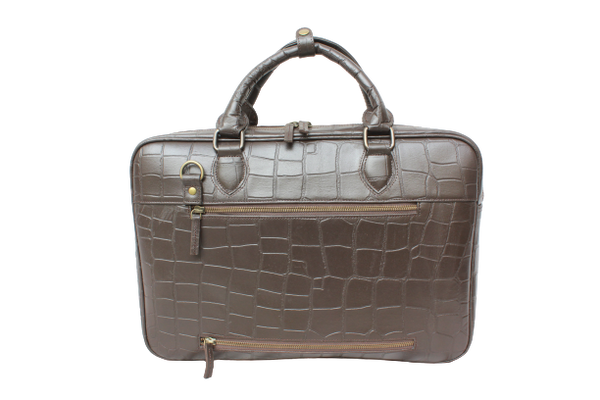 Workbag Brown Croco