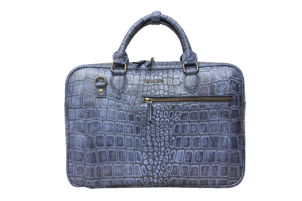 Workbag Blue Croco