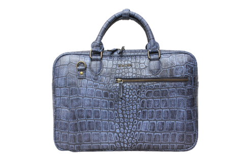 Workbag Blue Croco